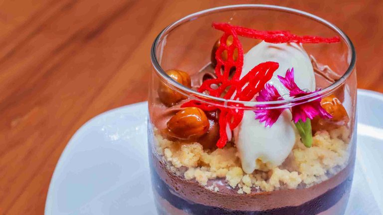 Tripe Chocolate Mousse at Base Restaurant