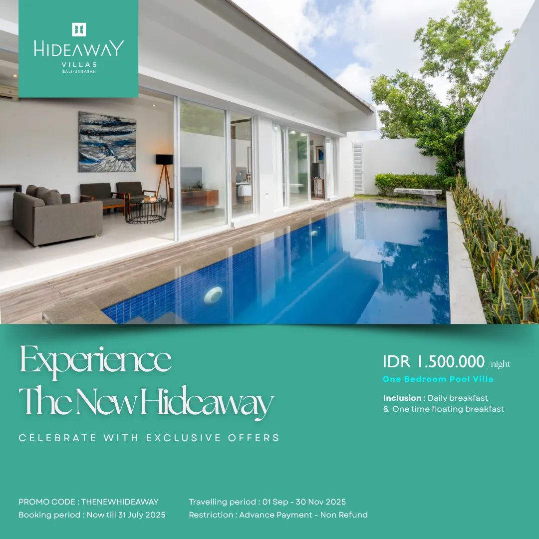 Experience The New Hideaway Villas Bali - Ungasan