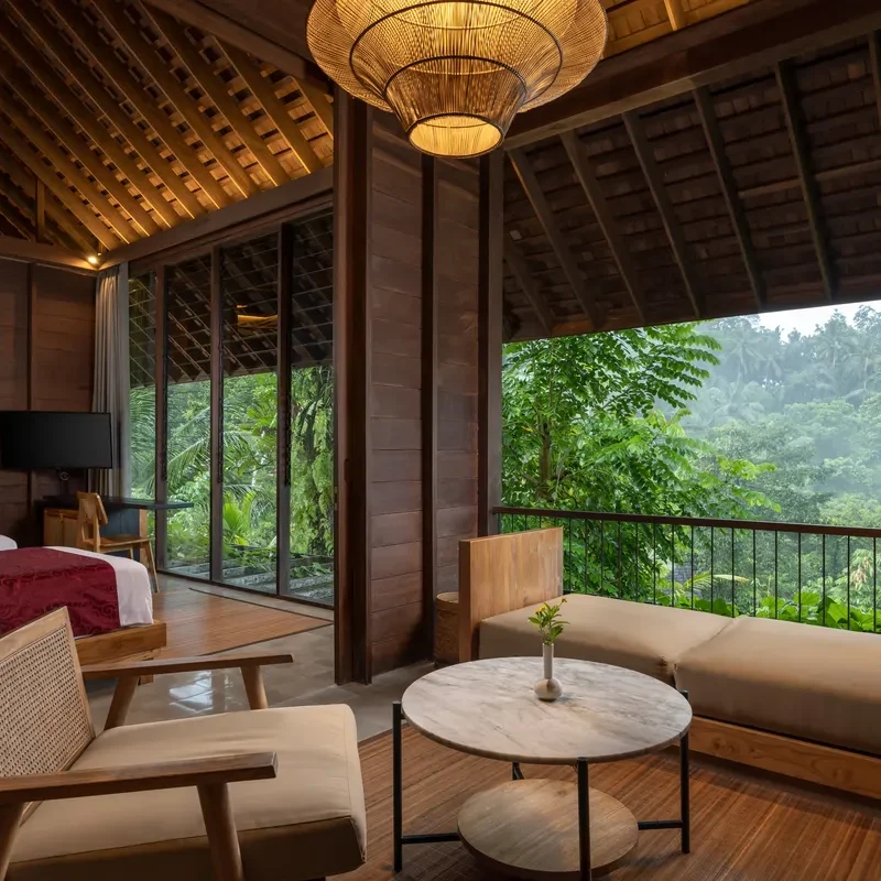 Living room - Two Bedroom Private Pool Villa Ubud