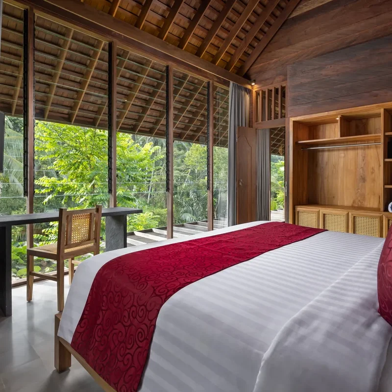 Master Bedroom - Three Bedroom Private Pool Villa Ubud